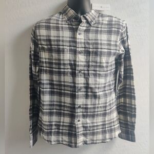 🆕 True Craft Men's Plaid Business Casual Academia button down shirt_Small